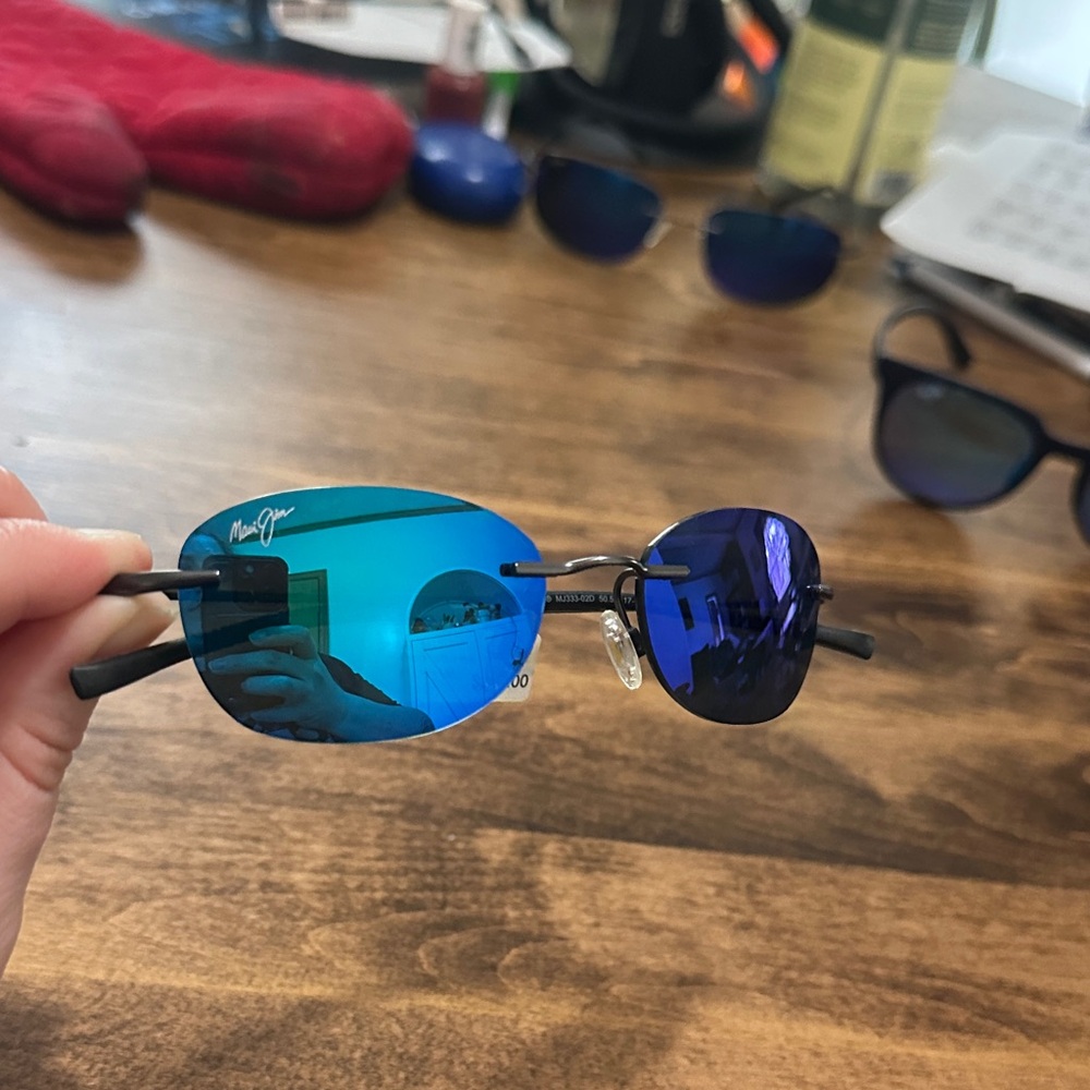 Maui Jim Vibrant Blue Lens Sunglasses- Kids